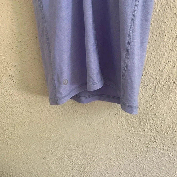 Lululemon Inspiration Tank II Heathered Lullaby / Ace Spot Lullaby Black Size 4 - Picture 7 of 10